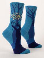 I Like Spooky Shit Crew Socks