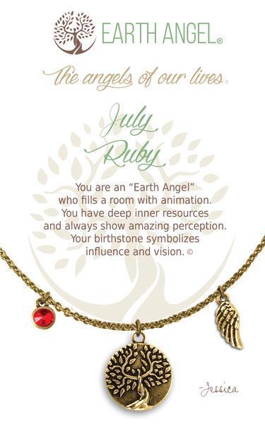 July Birthstone Necklace