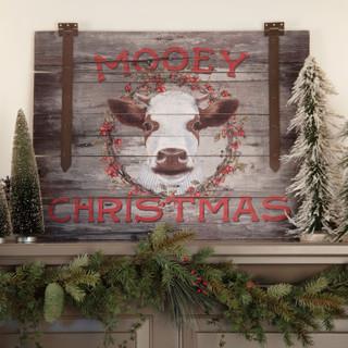 Mooey Christmas Sign