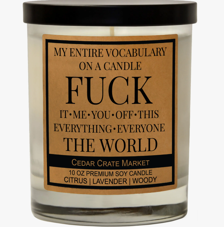 My Vocabulary Candle