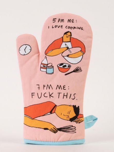 5pm Love Cooking Oven Mitt