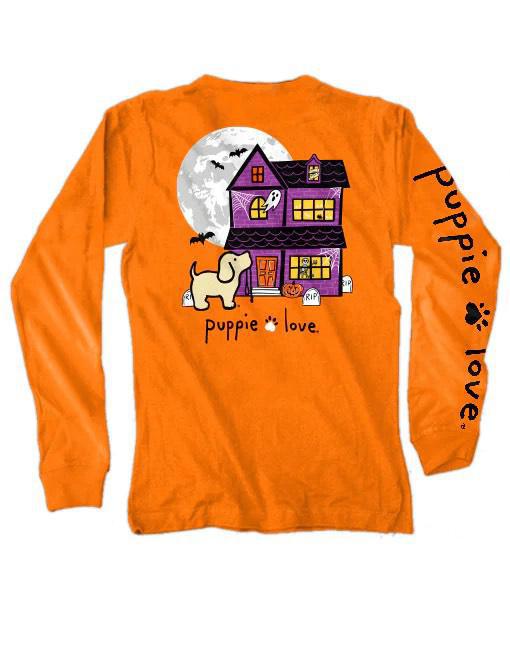 Puppie love halloween shirt best sale