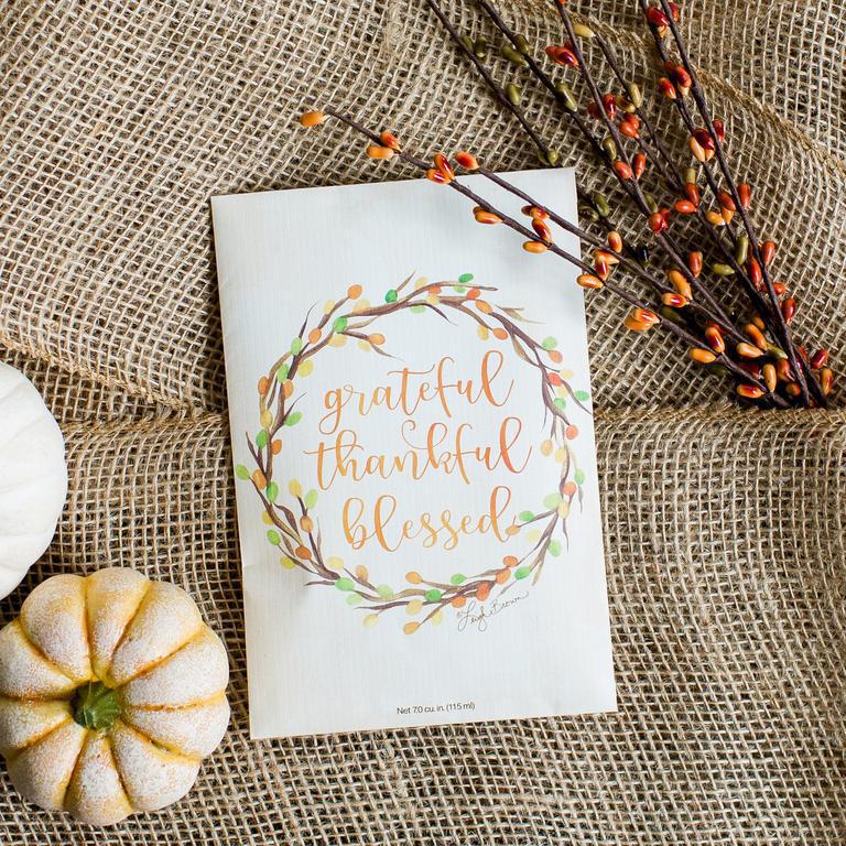 Grateful, Thankful, Blessed Scented Sachet