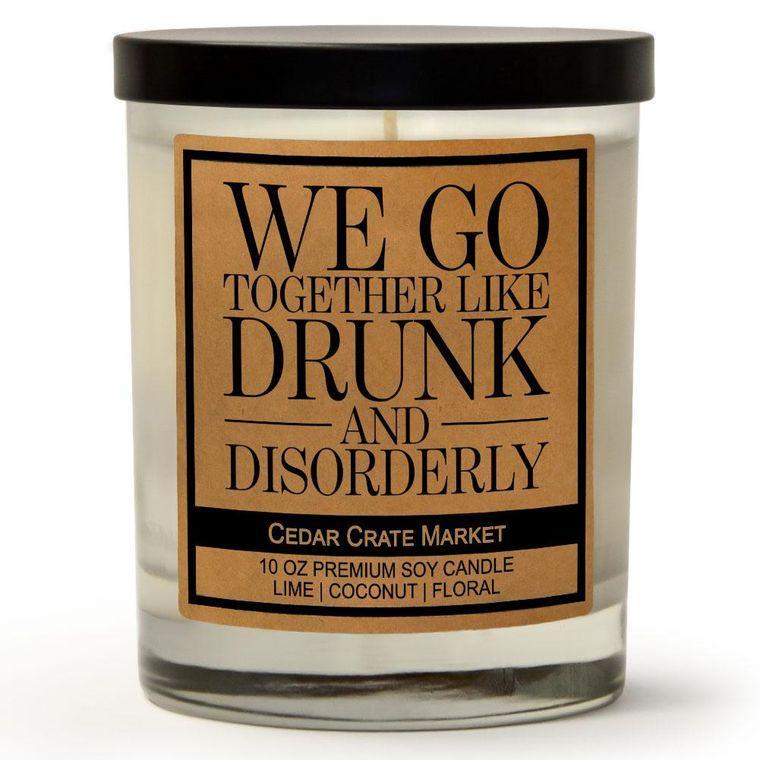 Drunk & Disorderly Candle