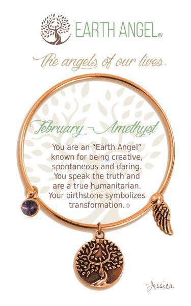 February Earth Angel Bracelet