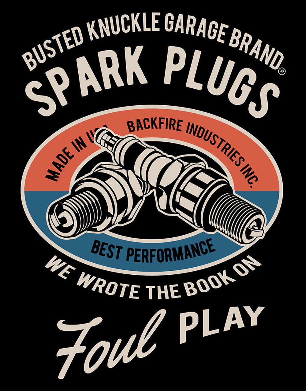 BKG Spark Plug Tin Sign