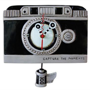 Vintage Camera Allen Design Clock