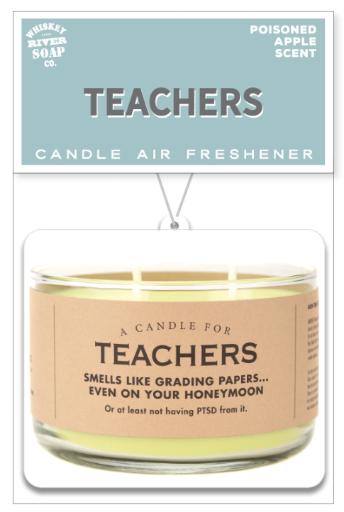 A Candle For Teachers Air Freshener