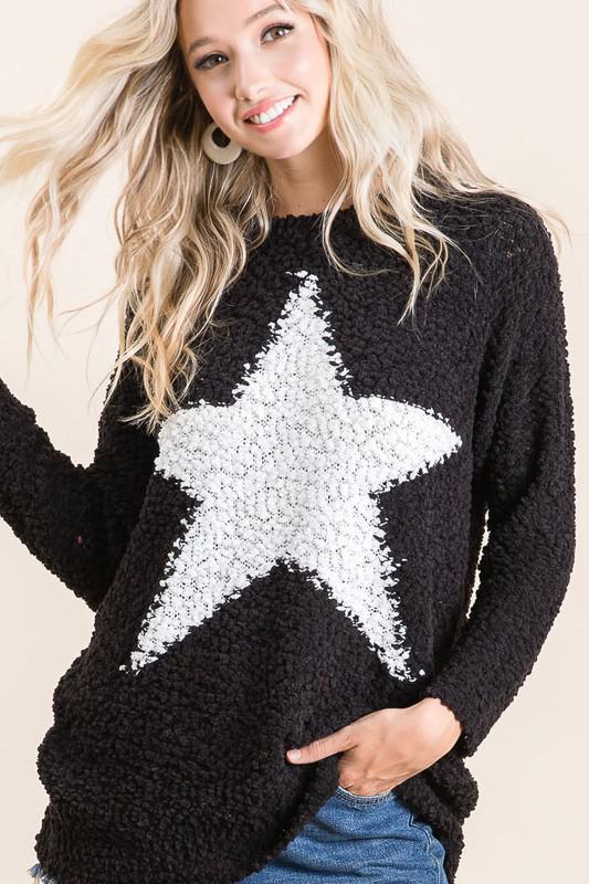 Star Popcorn Sweater