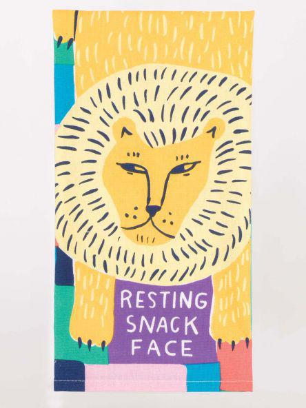Resting Snack Face Dish Towel