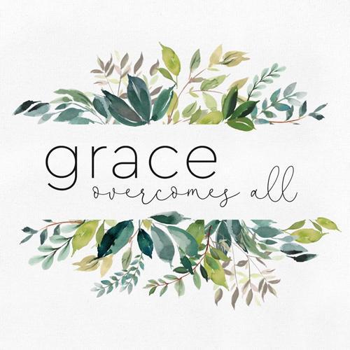 Grace Overcomes All Canvas