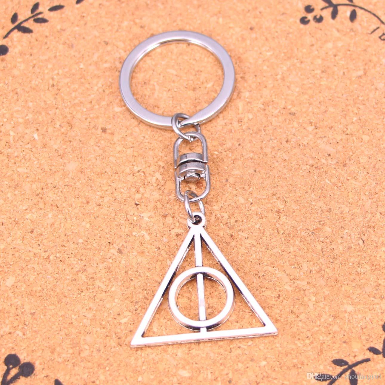 Raven Claw Lanyard With Deathly Hallows Keychain
