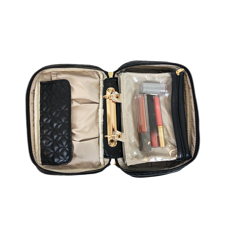 Lexi Travel Organized In Quilted Midnight