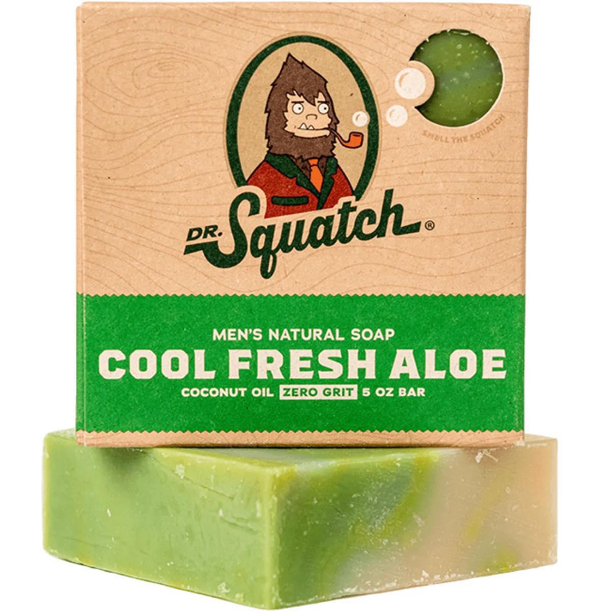 Cool Fresh Aloe Dr. Squatch Bar Soap