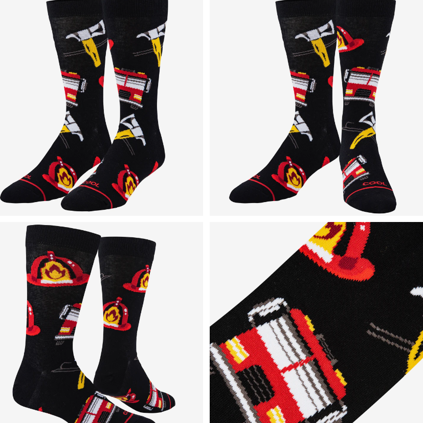 Fire Figher Socks