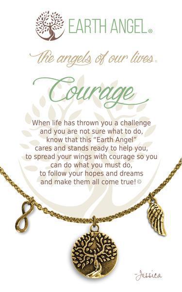Courage Earth Angel Necklace