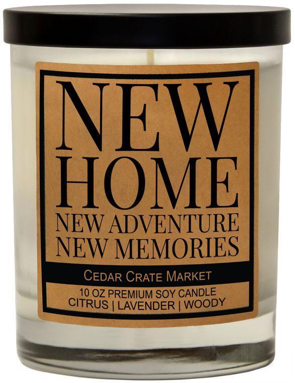 New Home New Memories Candle