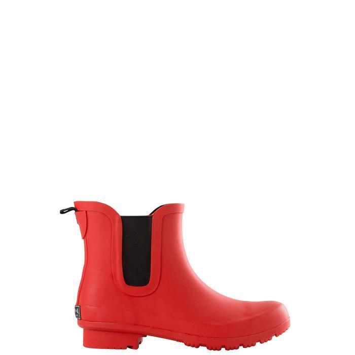 Chelsea Matte Red Rain Boots