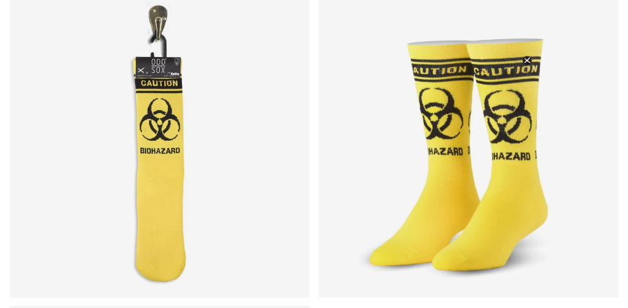 Biohazard Socks