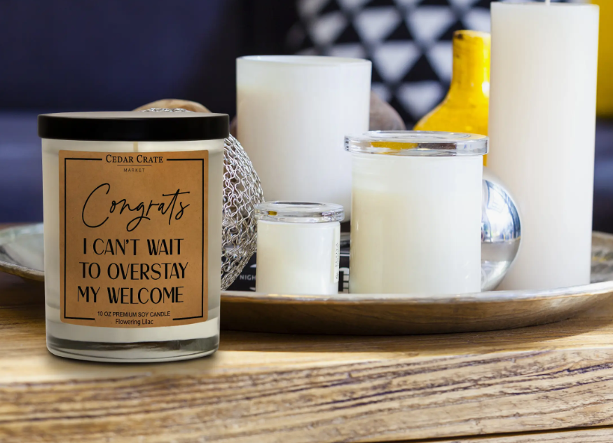 Overstay My Welcome Candle