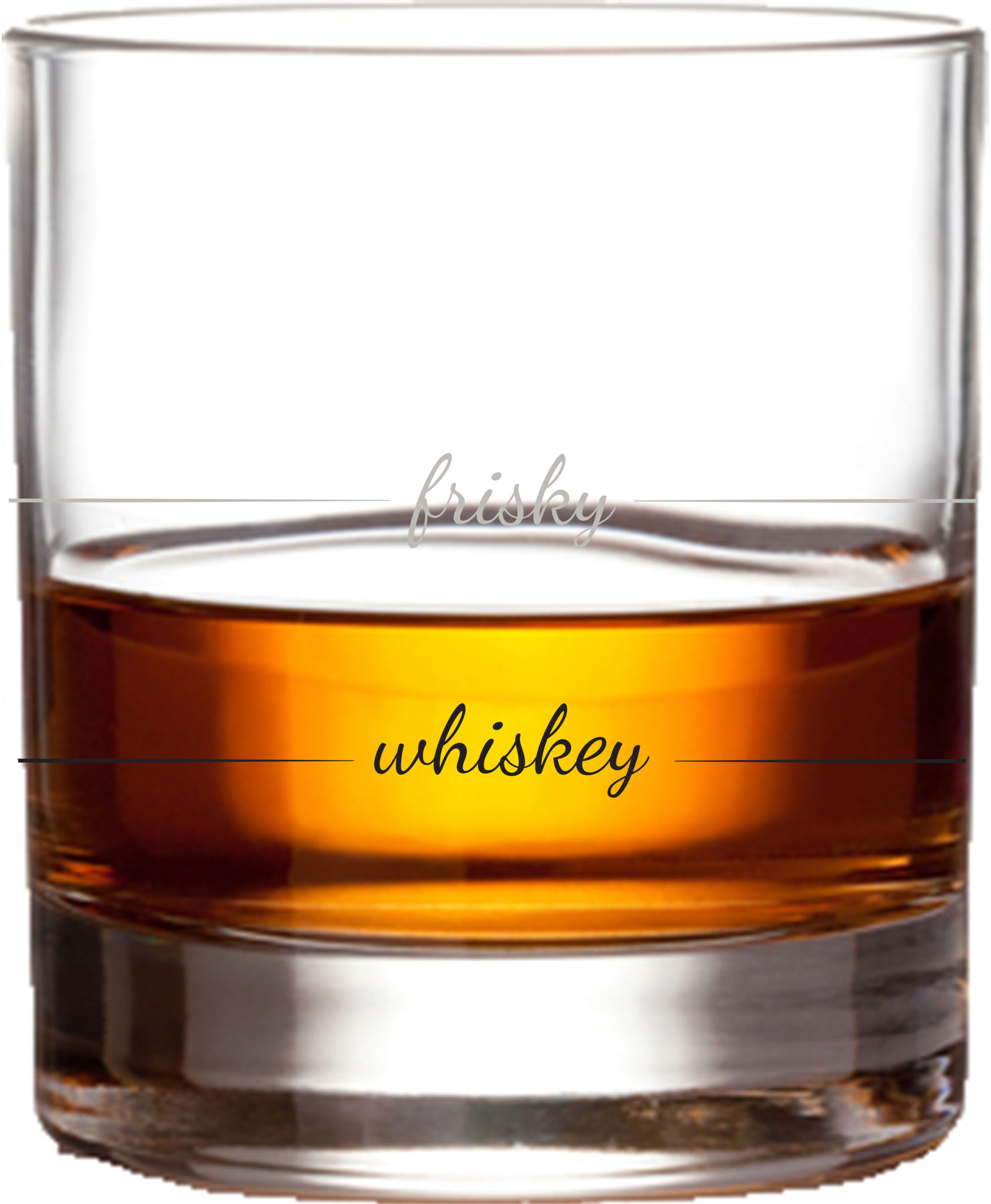 Frisky Whiskey Glass