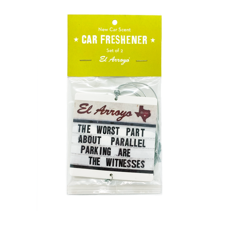 Parallel Parking Car Air Freshner