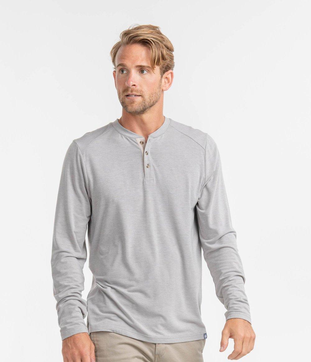 Drafthouse Henley LS Sterling Gray