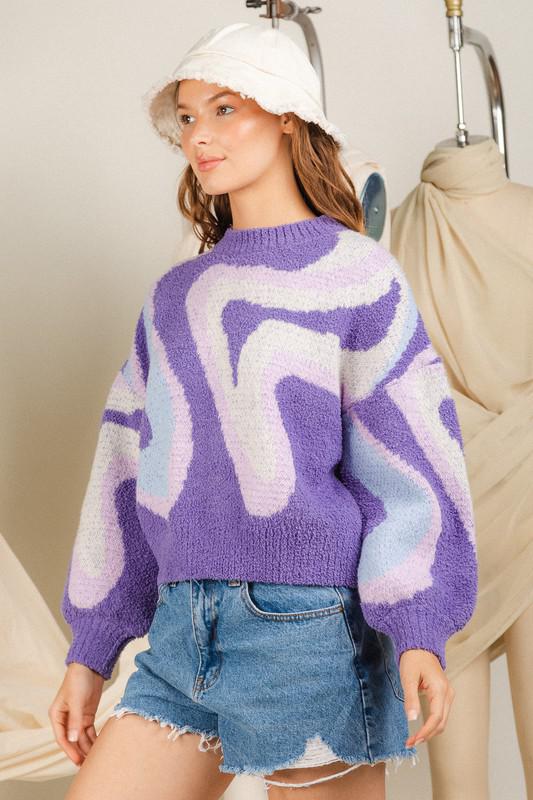 Very Peri Sweater