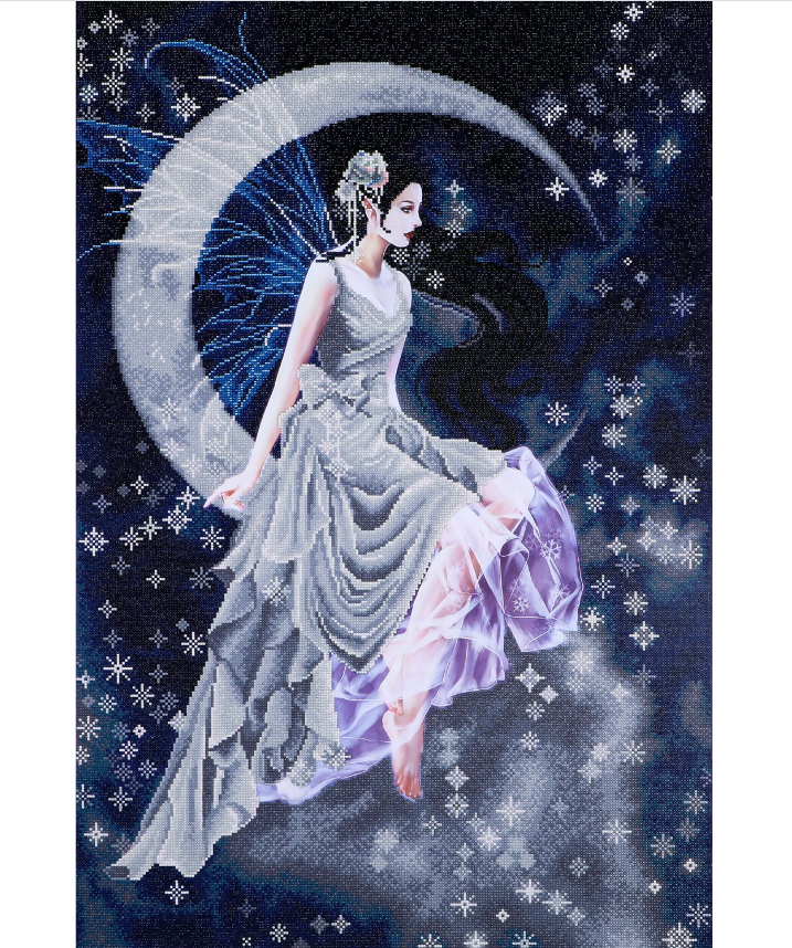 Frost Moon - Diamond Painting Artwork Kit