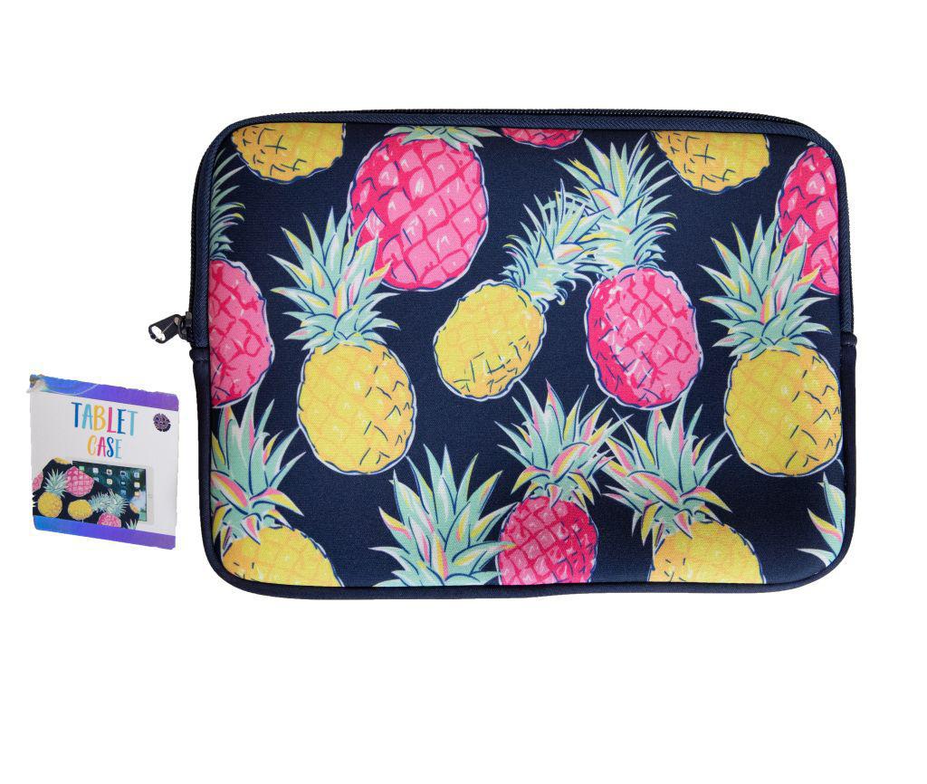 Navy Pineapple Tablet Cover