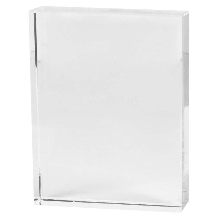 Crystal Plaque Rectangular