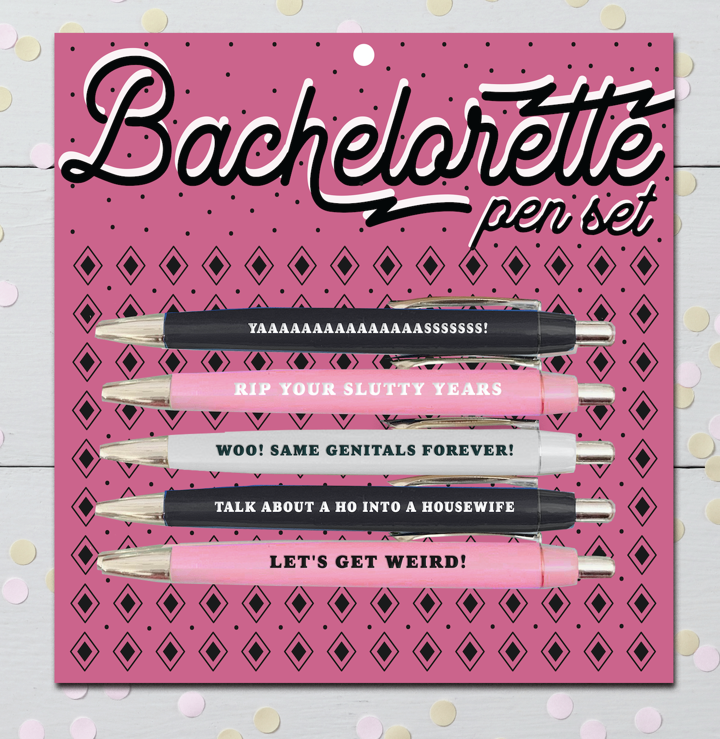 Bachelorette Party Pen Set