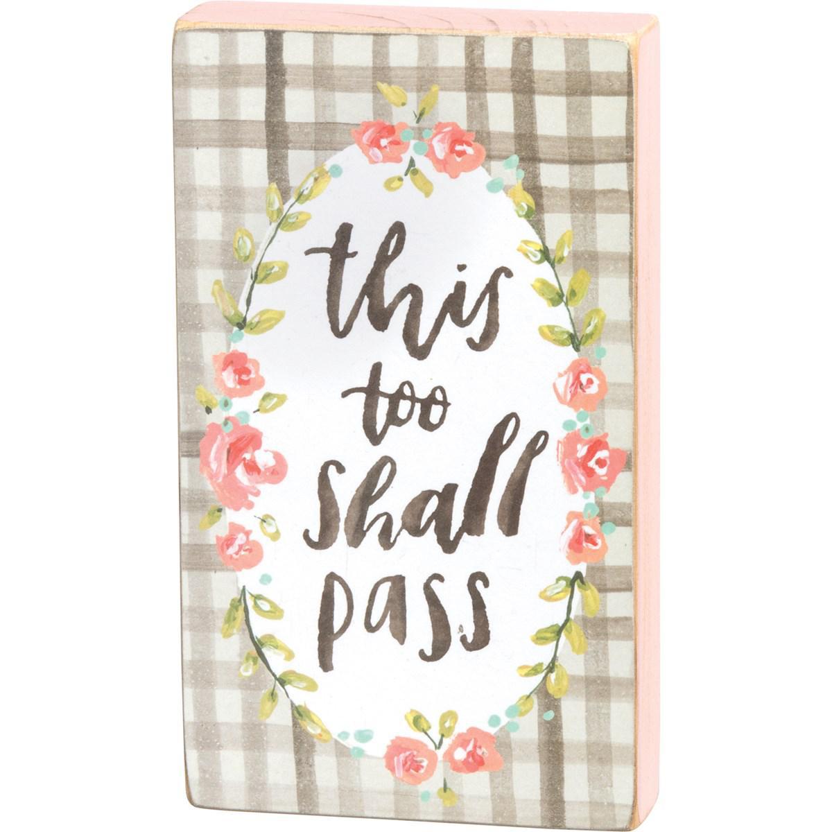This to Shall Pass