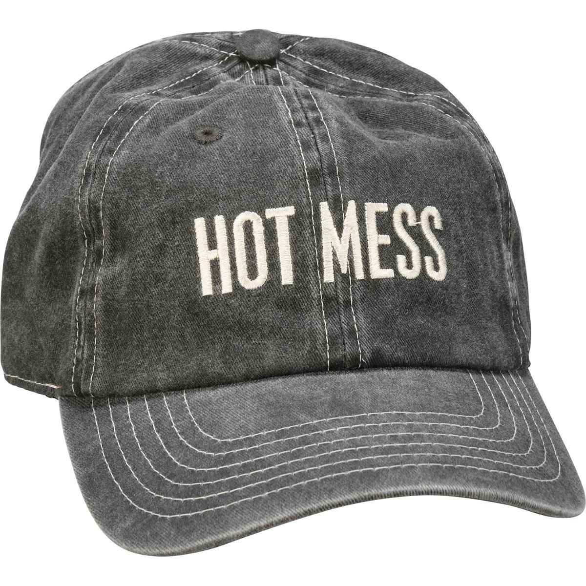 Hot Mess Embroidered Hat